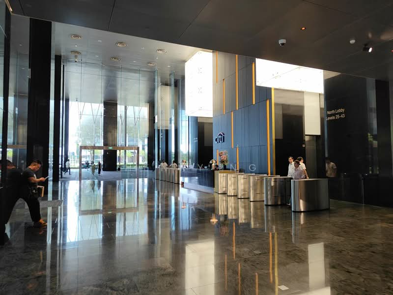 Asia Square Tower 1, 8 Marina View, 2,000 sqft, Office For Rent, by Henry Ng, 500109050 - Lobby - CommercialGuru.com.sg