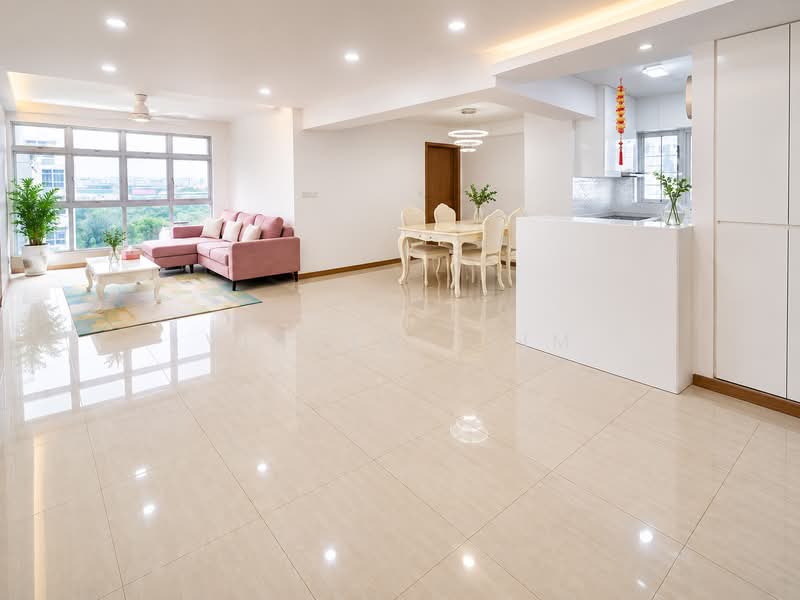 406A Northshore Drive, 406A Northshore Drive, 4 Bedrooms, 1,206 sqft, HDB Flat For Sale, by Vincent Lim, 500109051 - Living Room - PropertyGuru.com.sg