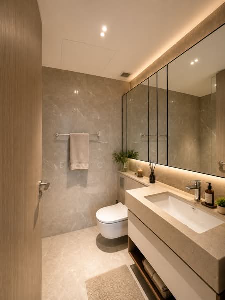 Dairy Farm Residences, 6 Dairy Farm Lane, 2 Bedrooms, 710 sqft, Condominium For Sale, by Eric Low, 500109081 - Common Bathroom - PropertyGuru.com.sg