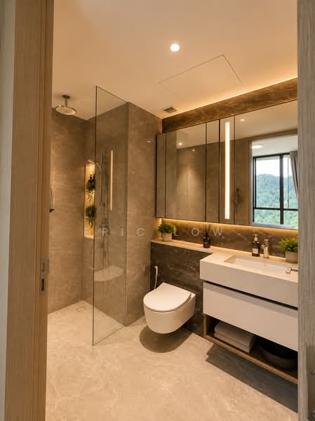 Dairy Farm Residences, 6 Dairy Farm Lane, 2 Bedrooms, 710 sqft, Condominium For Sale, by Eric Low, 500109081 - Master Bathroom - PropertyGuru.com.sg