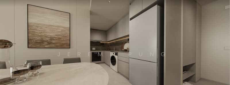 River Modern, River Galley Green, 3 Bedrooms, 797 sqft, Condominium For Sale, by Jereme Pung, 500109093 - Kitchen - PropertyGuru.com.sg