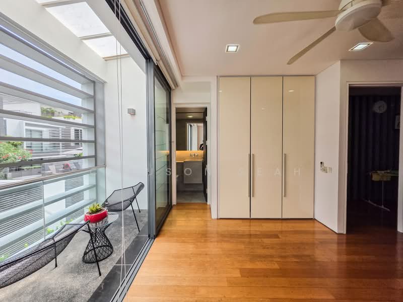 Illoura, 861 Old Holland Road, 4 Bedrooms, 4,176 sqft, Cluster House For Sale, by Clauson Seah, 500109102 - Balcony - PropertyGuru.com.sg