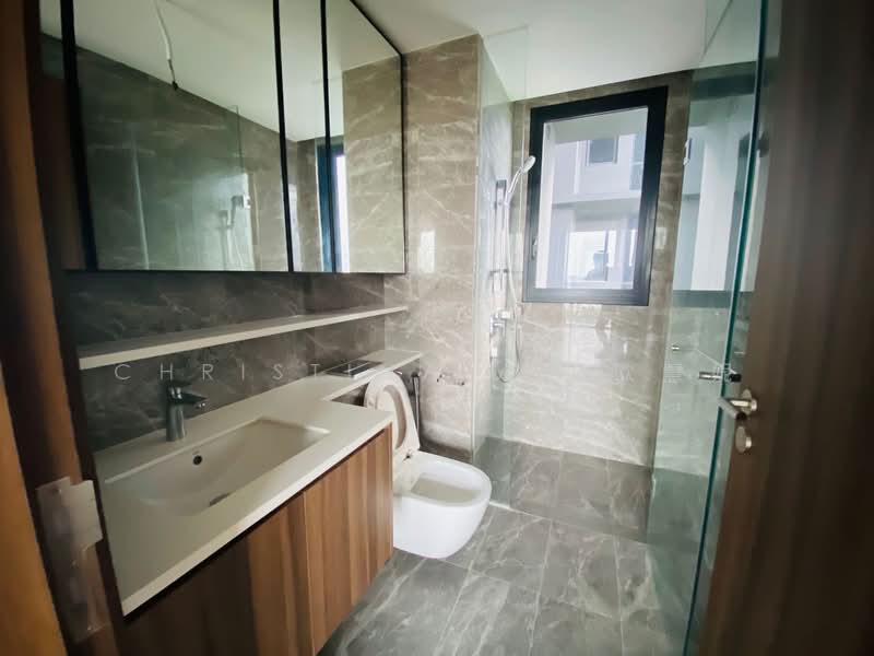 Lentor Modern, 7 Lentor Central, 3 Bedrooms, 1,109 sqft, Condominium For Rent, by Christina Au 欧慧妮, 500109108 - Bathroom - PropertyGuru.com.sg
