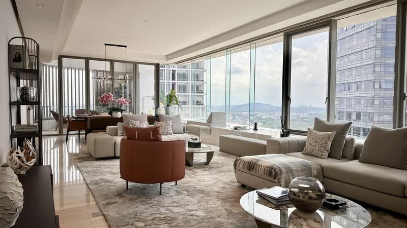 Ardmore Residence, 7 Ardmore Park, 4 Bedrooms, 3,186 sqft, Condominium For Rent, by Eileen Siu, 500109125 - Living Room - PropertyGuru.com.sg