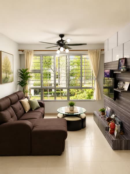 430A Fernvale Link, 430A Fernvale Link, 3 Bedrooms, 990 sqft, HDB Flat For Sale, by Edwin Teo, 500109139 - Living Room - PropertyGuru.com.sg