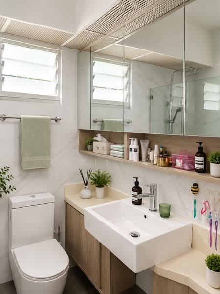 430A Fernvale Link, 430A Fernvale Link, 3 Bedrooms, 990 sqft, HDB Flat For Sale, by Edwin Teo, 500109139 - Master Bathroom - PropertyGuru.com.sg