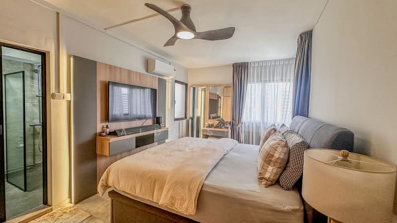 136 Rivervale Street, 136 Rivervale Street, 3 Bedrooms, 1,517 sqft, HDB Flat For Sale, by Zaida Sidek, 500109141 - Master Bedroom - PropertyGuru.com.sg