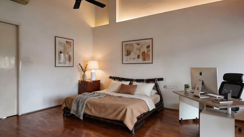 2.5-Storey Terrace | 5-Min Walk to Lorong Chuan MRT & CHIJ, Golden Hill Estate, 4 Bedrooms, 2,400 sqft, Terraced House For Sale, by Shaun Seah, 500109161 - Bedroom - PropertyGuru.com.sg