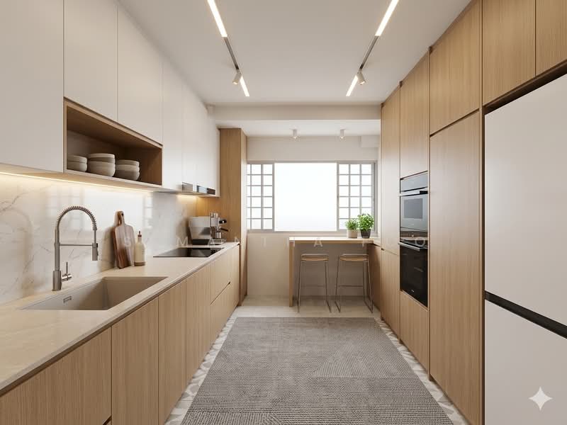 101 Aljunied Crescent, 101 Aljunied Crescent, 2 Bedrooms, 721 sqft, HDB Flat For Sale, by Samantha Foo, 500109162 - Kitchen - PropertyGuru.com.sg