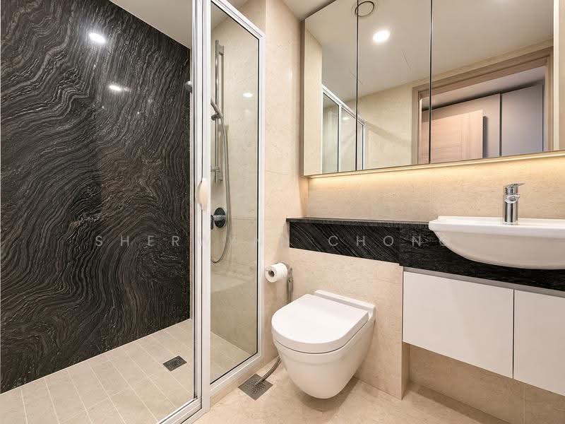 Sophia Hills, 5 Mount Sophia, Orchard / River Valley, 3 Bedrooms, 1,012 sqft, Condominium For Sale, by Sherwynn Chong, 500109180 - Bathroom - PropertyGuru.com.sg