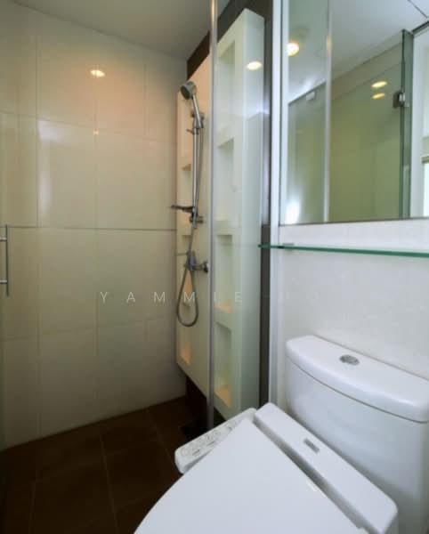 One North Bridge, 1 North Bridge Road, 1 Bedroom, 495 sqft, Apartment For Rent, by Yammie Ho, 500109191 - Bathroom - PropertyGuru.com.sg