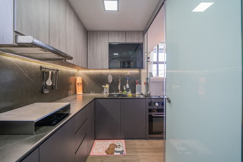 Twin Waterfalls, 104 Punggol Walk, 3 Bedrooms, 1,991 sqft, Executive Condominium For Sale, by Dennis Lim, 500109228 - Wet Kitchen - PropertyGuru.com.sg