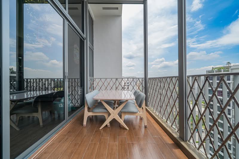 Twin Waterfalls, 104 Punggol Walk, 3 Bedrooms, 1,991 sqft, Executive Condominium For Sale, by Dennis Lim, 500109228 - Balcony - PropertyGuru.com.sg