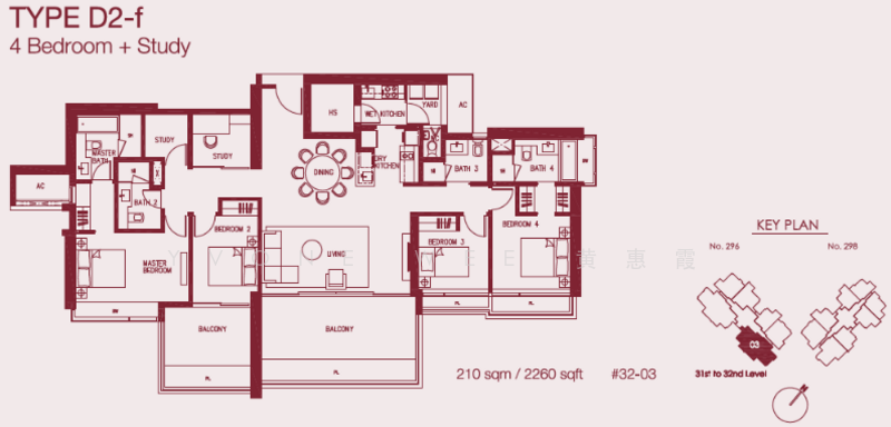 Concourse Skyline, 296 Beach Road, 4 Bedrooms, 2,260 sqft, Condominium For Sale, by Yvone Wee 黄惠霞, 500109249 - PropertyGuru.com.sg