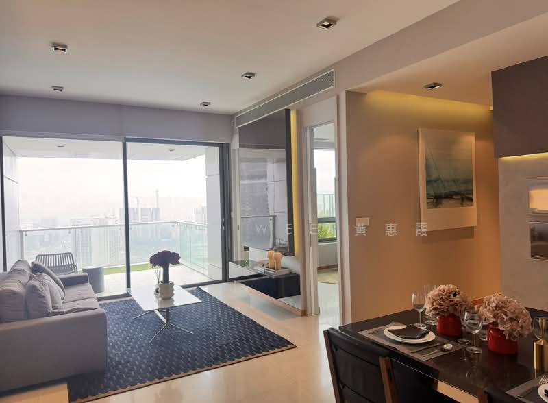 Concourse Skyline, 296 Beach Road, 2 Bedrooms, 1,119 sqft, Condominium For Sale, by Yvone Wee 黄惠霞, 500109290 - Living Room - PropertyGuru.com.sg
