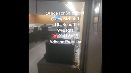 Oxley BizHub, 69 Ubi Road 1, 958 sqft, Light Industrial (B1) For Sale, by Adhana Kamis, 500109313 - CommercialGuru.com.sg