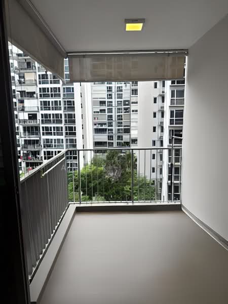 Twin Waterfalls, 108 Punggol Walk, 3 Bedrooms, 915 sqft, Executive Condominium For Rent, by Alex Law, 500109333 - Balcony - PropertyGuru.com.sg
