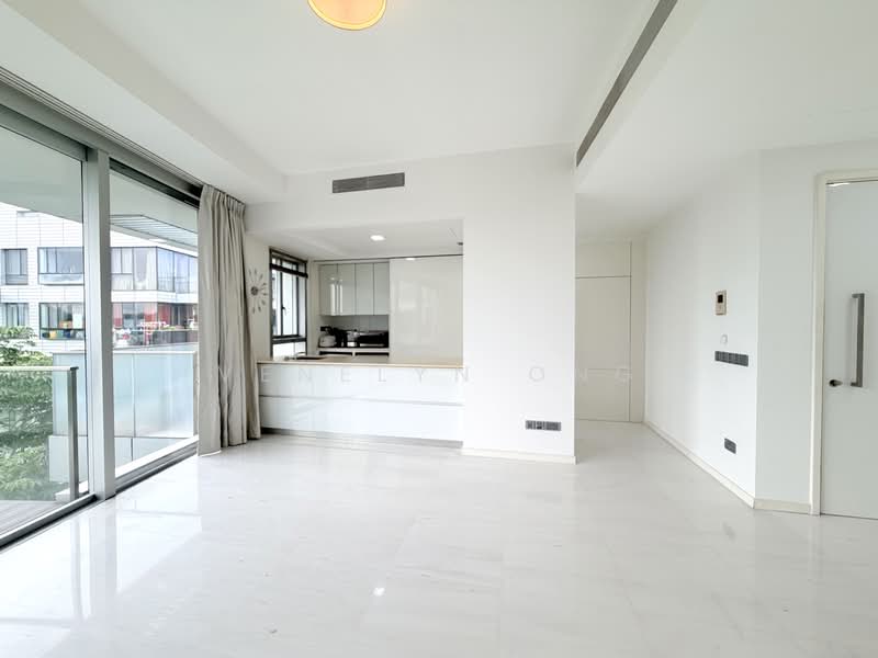 Reflections at Keppel Bay, 3 Keppel Bay View, 2 Bedrooms, 1,066 sqft, Condominium For Rent, by Venelyn Ong, 500109345 - Living Room - PropertyGuru.com.sg