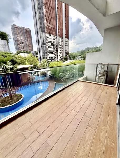 Kingsford Hillview Peak, 103 Hillview Rise, 1 Bedroom, 560 sqft, Condominium For Rent, by Jenn Denz Law, 500109370 - Balcony - PropertyGuru.com.sg
