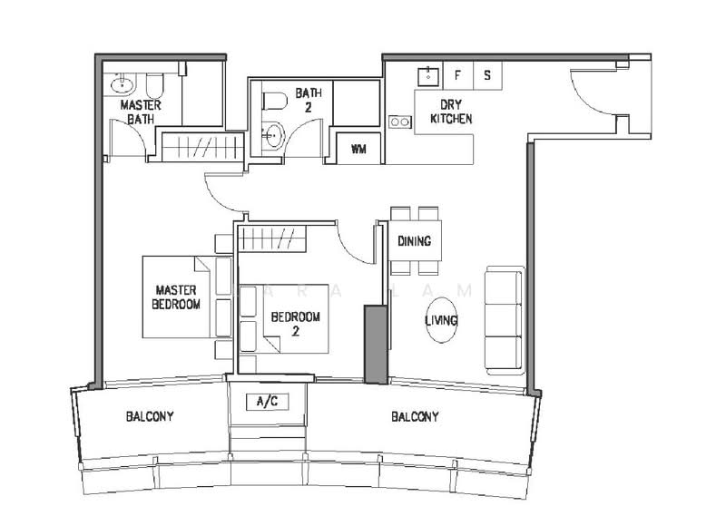 DUO Residences, 1 Fraser Street, 2 Bedrooms, 969 sqft, Apartment For Rent, by Lara Lam, 500109374 - PropertyGuru.com.sg
