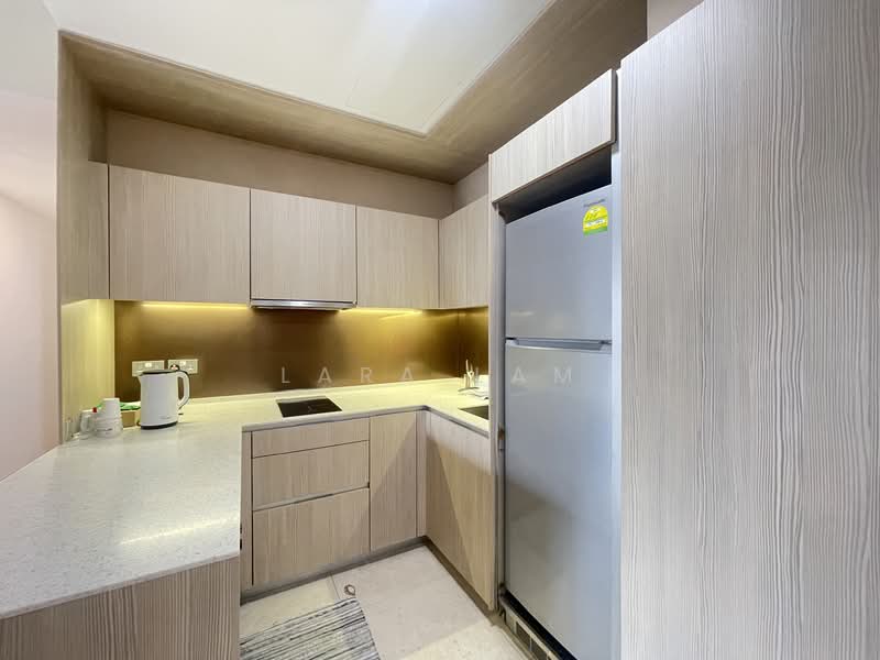 DUO Residences, 1 Fraser Street, 2 Bedrooms, 969 sqft, Apartment For Rent, by Lara Lam, 500109374 - Kitchen - PropertyGuru.com.sg