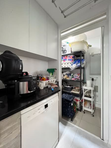 The Vales, 83 Anchorvale Crescent, 5 Bedrooms, 1,593 sqft, Condominium For Sale, by Raymond Tung, 500109414 - Kitchen / Yard Area - PropertyGuru.com.sg