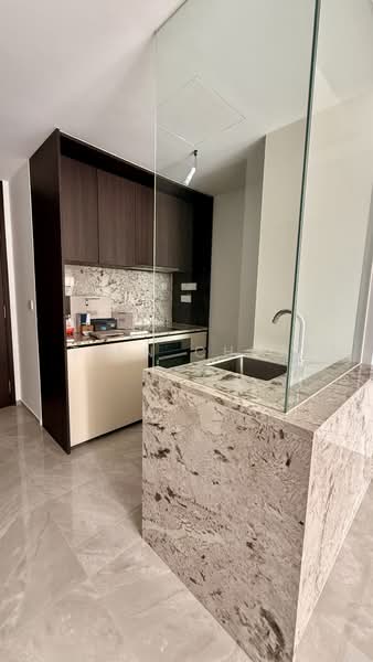 Tembusu Grand, 94 Jalan Tembusu, 2 Bedrooms, 667 sqft, Condominium For Rent, by Tien Chua, 500109420 - Kitchen - PropertyGuru.com.sg