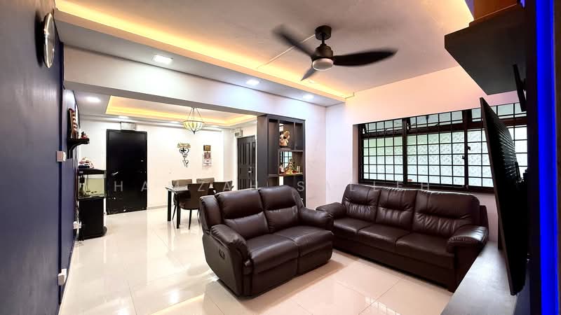 970 Hougang Street 91, 970 Hougang Street 91, 3 Bedrooms, 1,076 sqft, HDB Flat For Sale, by Hamzah Salleh, 500109478 - Living Room - PropertyGuru.com.sg