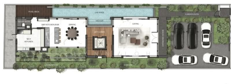 ⭐️Henry Park: Brand New Detached House with Basement, Swimming Pool, Attic and Home Lift⭐️, , 7 Bedrooms, 12,240 sqft, Detached House For Sale, by Lynn Loh, 500109537 - PropertyGuru.com.sg