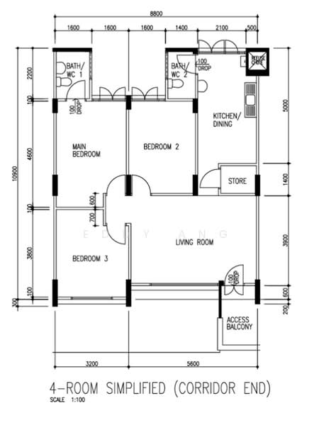 719 Yishun Street 71, 719 Yishun Street 71, 3 Bedrooms, 958 sqft, HDB Flat For Sale, by Eddy Ang, 500109540 - PropertyGuru.com.sg