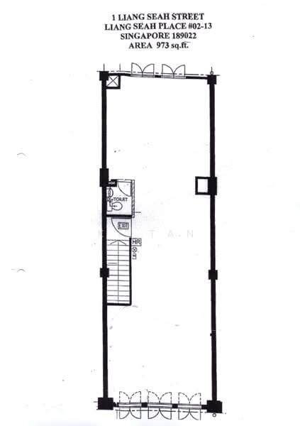 Liang Seah Place, 1 Liang Seah Street, 973 sqft, Office For Rent, by Tan Jin Chwee & Co Pte Ltd, 500109578 - CommercialGuru.com.sg