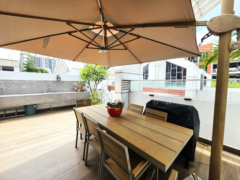 Woodhaven, 71 Woodgrove Avenue, 4 Bedrooms, 3,358 sqft, Cluster House For Sale, by Adeline Low, 500109593 - Roof Terrace - PropertyGuru.com.sg