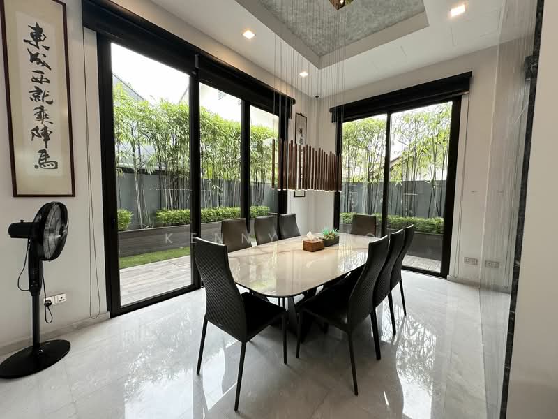 Frankel / Changi Road Vicinity Designer Detached Home, Kembangan, 4 Bedrooms, 8,000 sqft, Detached House For Sale, by Kenny Neo, 500109616 - Dining Room - PropertyGuru.com.sg