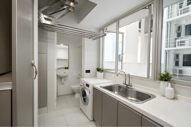 Caspian, 54 Lakeside Drive, 3 Bedrooms, 1,485 sqft, Condominium For Sale, by Terence Tan, 500109651 - Kitchen Interior - PropertyGuru.com.sg