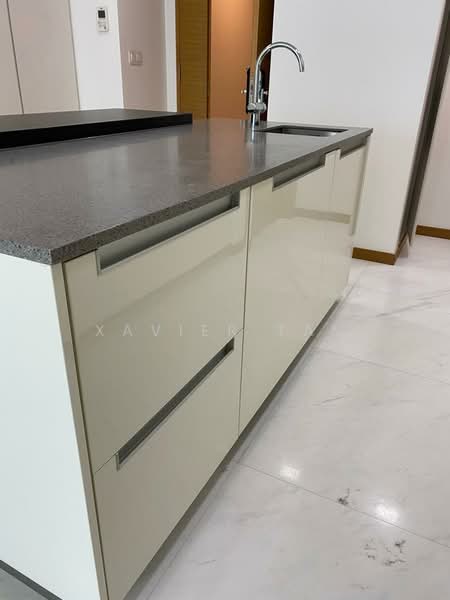 Marina One Residences, 21 Marina Way, 2 Bedrooms, 1,206 sqft, Condominium For Rent, by Xavier Tan, 500109703 - Kitchen - PropertyGuru.com.sg