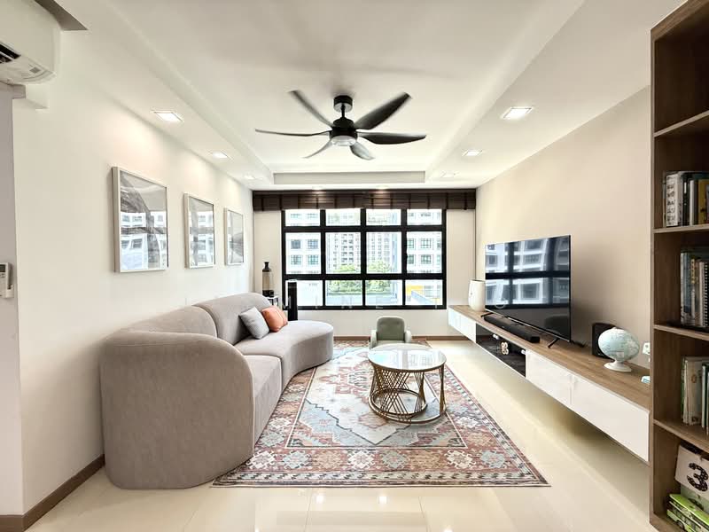 420A Northshore Drive, 420A Northshore Drive, 3 Bedrooms, 1,206 sqft, HDB Flat For Rent, by Jasmine Teo, 500109786 - Living Room - PropertyGuru.com.sg