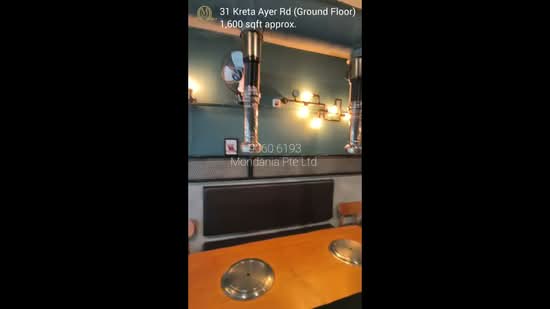 Prime Restaurant Ground Floor Space in the Bohemian Kreta Ayer Enclave, Kreta Ayer Road, Tanjong Pagar Road Tras Street, 1,450 sqft, Food & Beverage For Rent, by Krystal Khor, 500109792 - CommercialGuru.com.sg