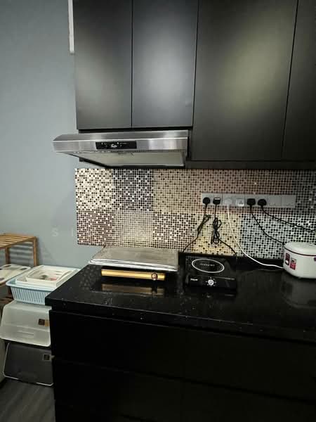 Level 2 Luxury 1 Bedroom Studio with Balcony Near Serangoon MRT, Lorong Penchalak, 1 Bedroom, 820 sqft, Semi-Detached House For Rent, by Simon Chuah, 500109828 - Kitchen - PropertyGuru.com.sg