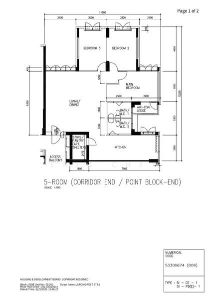 650B Jurong West Street 61, 650B Jurong West Street 61, Room Rental, 100 sqft, HDB Flat For Rent, by Eric Chey, 500109845 - PropertyGuru.com.sg