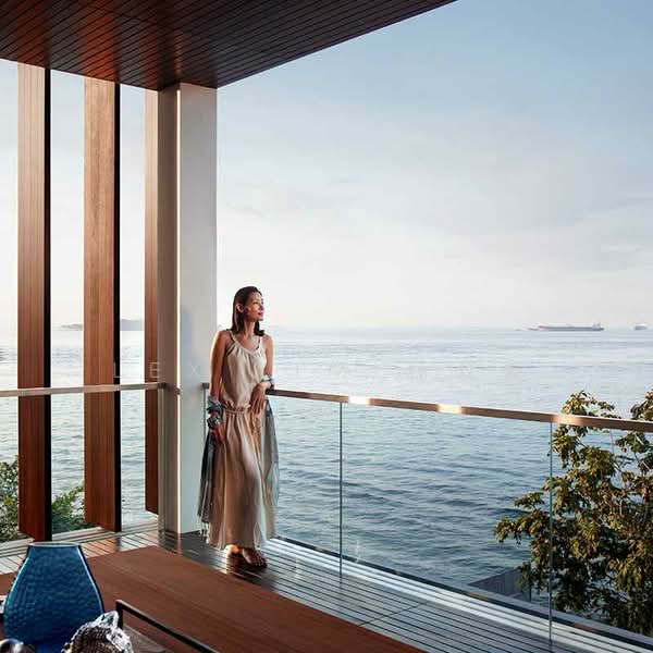 Seven Palms Sentosa Cove, 155 Cove Drive, 3 Bedrooms, 4,112 sqft, Condominium For Rent, by Lex Lim 林双麟, 500109941 - Balcony - PropertyGuru.com.sg