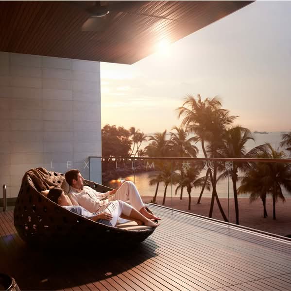 Seven Palms Sentosa Cove, 155 Cove Drive, 3 Bedrooms, 4,112 sqft, Condominium For Rent, by Lex Lim 林双麟, 500109941 - Balcony - PropertyGuru.com.sg