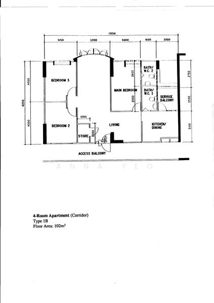 13 Upper Boon Keng Road, 13 Upper Boon Keng Road, 3 Bedrooms, 1,098 sqft, HDB Flat For Sale, by Anna Yeo, 500109956 - PropertyGuru.com.sg