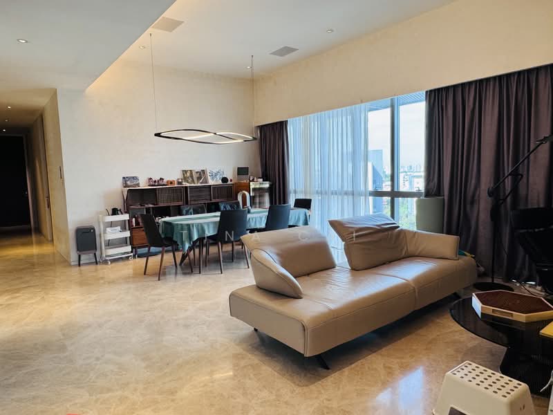 Leedon Residence, 6 Leedon Heights, 4 Bedrooms, 3,617 sqft, Condominium For Rent, by Tina Cai, 500110016 - Living Room - PropertyGuru.com.sg