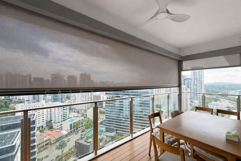 SkySuites 17, 17 Jalan Rajah, 3 Bedrooms, 1,066 sqft, Apartment For Rent, by Casey Koo 古家进, 500110053 - Balcony - PropertyGuru.com.sg