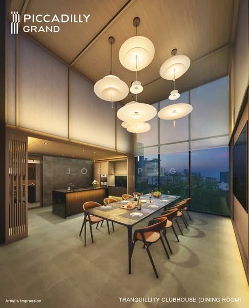 Piccadilly Grand, Northumberland Road, 2 Bedrooms, 710 sqft, Condominium For Sale, by Joel Png, 500110090 - Dining Room (Facilities) - PropertyGuru.com.sg