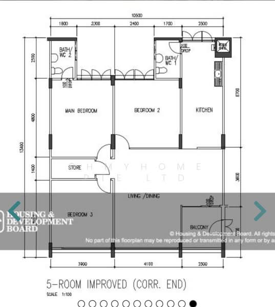 349 Woodlands Avenue 3, 349 Woodlands Avenue 3, 3 Bedrooms, 1,313 sqft, HDB Flat For Sale, by BEN CHEE, 500110093 - PropertyGuru.com.sg