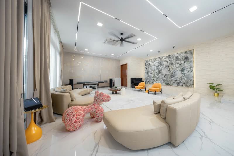 Serangoon Garden Estate, Corfe Place, 7 Bedrooms, 9,600 sqft, Semi-Detached House For Sale, by Gary Shien, 500110134 - Living Room - PropertyGuru.com.sg