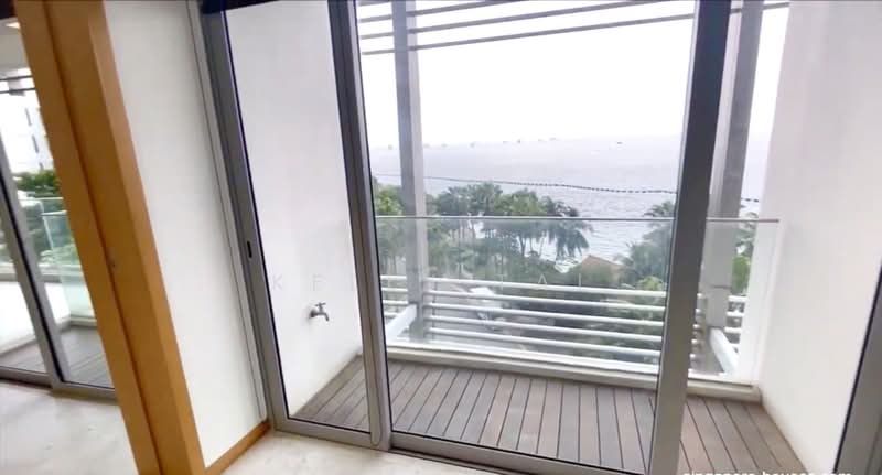The Oceanfront @ Sentosa Cove, 281 Ocean Drive, 3 Bedrooms, 1,776 sqft, Condominium For Rent, by Kelly Tai, 500110139 - Balcony - PropertyGuru.com.sg