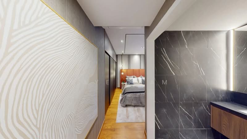 Bloomsbury Residences, 61 Media Circle, 3 Bedrooms, 990 sqft, Apartment For Sale, by Raye Cham, 500110145 - Corridor - PropertyGuru.com.sg