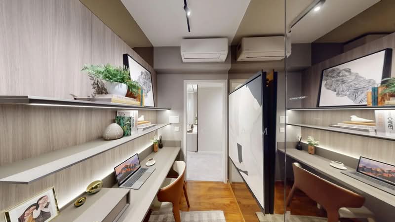 Bloomsbury Residences, 61 Media Circle, 3 Bedrooms, 990 sqft, Apartment For Sale, by Raye Cham, 500110145 - Study - PropertyGuru.com.sg